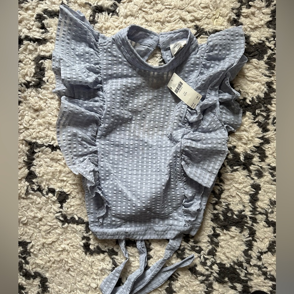 NWT Maeve ruffle top - Picture 11 of 13